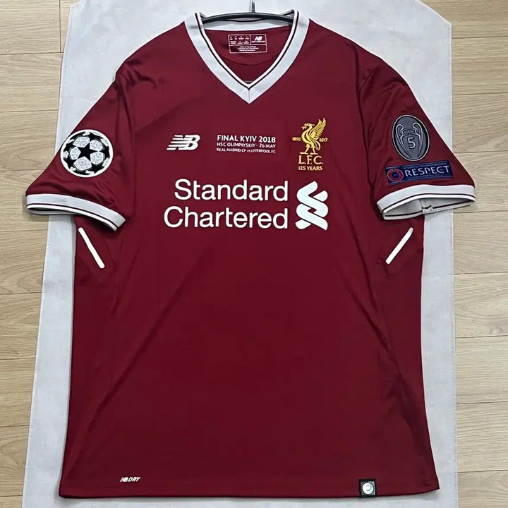 [BUNJANG] Liverpool 2017-18 Home Champions League Patch / 17 18 리버풀 해외 M 홈 챔스패치