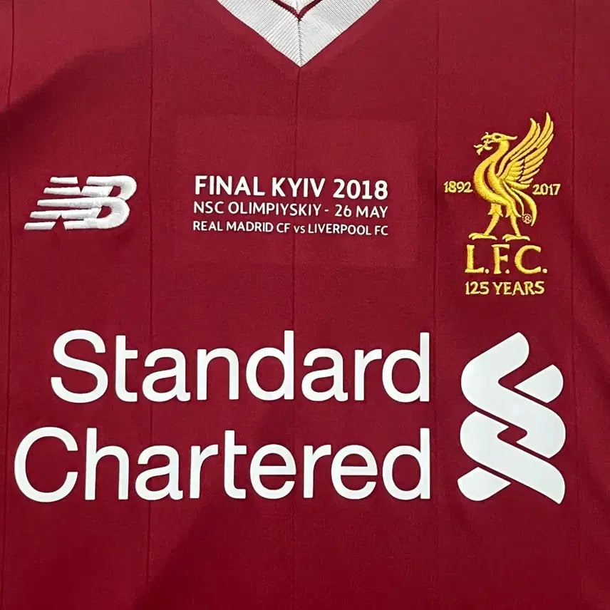 [BUNJANG] Liverpool 2017-18 Home Champions League Patch / 17 18 리버풀 해외 M 홈 챔스패치