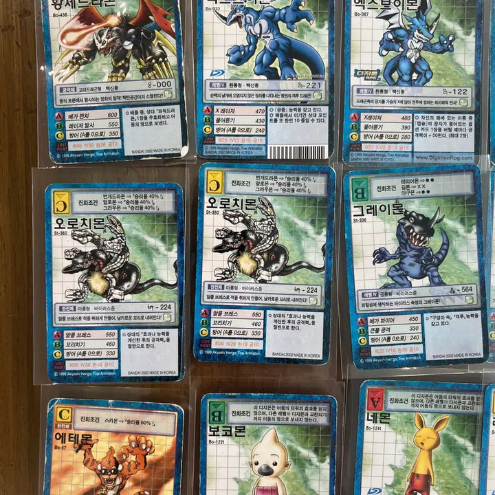 [BUNJANG] Digimon Card Collection (24 Cards) / 디지몬 카드 모음 5 (24장)