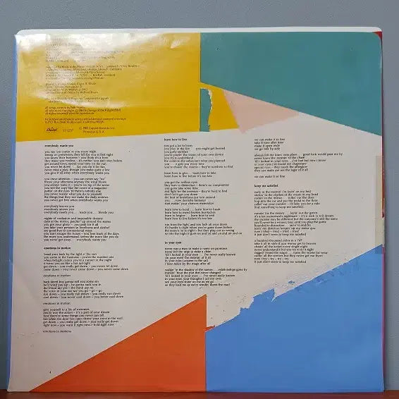 [BUNJANG] Billy Squier Emotions In Motion Vinyl Record / Billy Squier " Everybody Wants You "