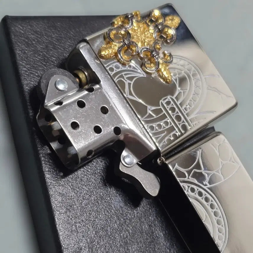 [BUNJANG] Zippo Lighter Silver Chrome Metal / 지포 라이터 실버 크롬메탈