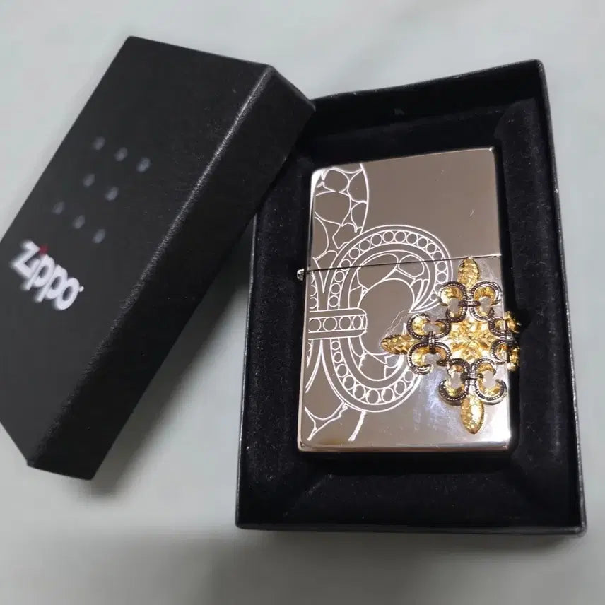 [BUNJANG] Zippo Lighter Silver Chrome Metal / 지포 라이터 실버 크롬메탈