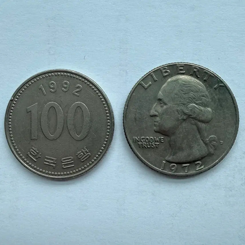 [BUNJANG] 1972 US Quarter Dollar Coin / 1972년 미국 쿼터달러 동전 S3322