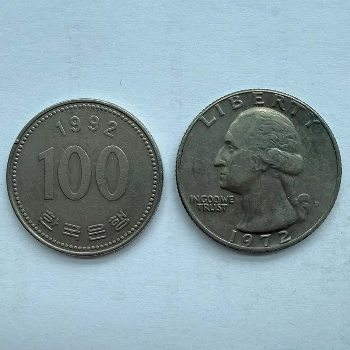 [BUNJANG] 1972 US Quarter Dollar Coin / 1972년 미국 쿼터달러 동전 S3322