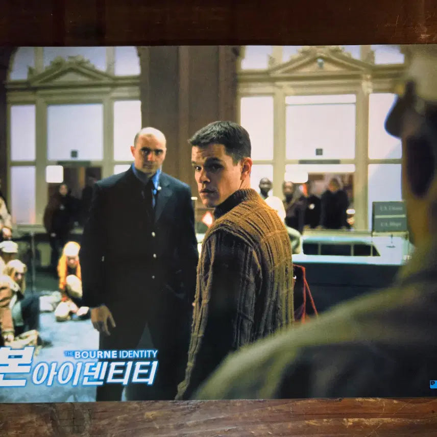 [BUNJANG] Bonifidenti Identity Movie Lobby Still &amp; Flyer Set / 본아이덴티티 / 영화자료/고전희귀>영화홍보 극장로비스틸