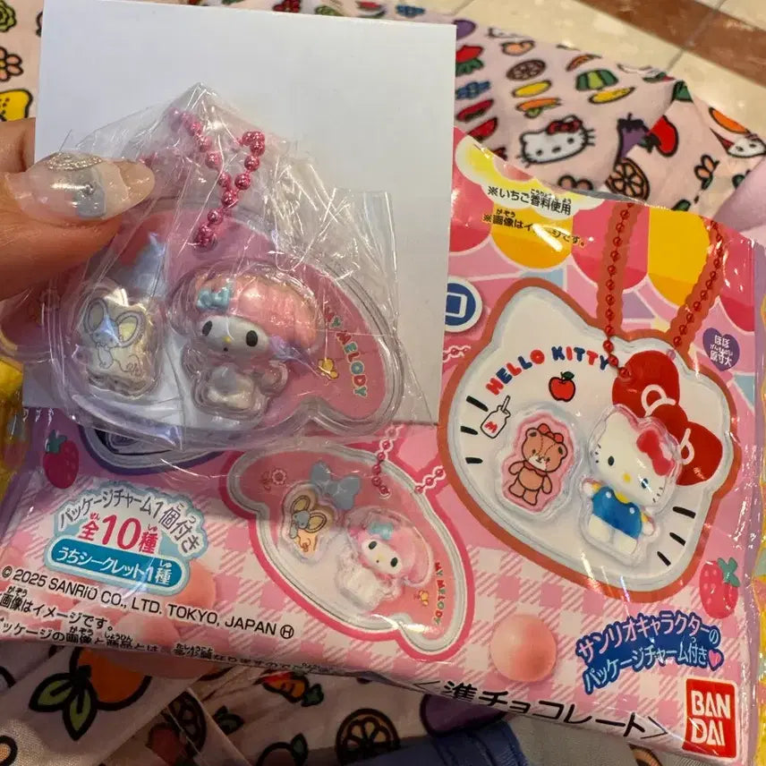 [BUNJANG] Bandai Sanrio My Melody Chocolate Ball Package Charm / 마이멜로디- 반다이 산리오 초코볼 캐릭터즈 패키지 참