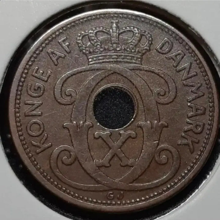[BUNJANG] Denmark 1928 2 Ore Coin / 덴마크 1928년 2오레.외국주화 주화 화폐 동전