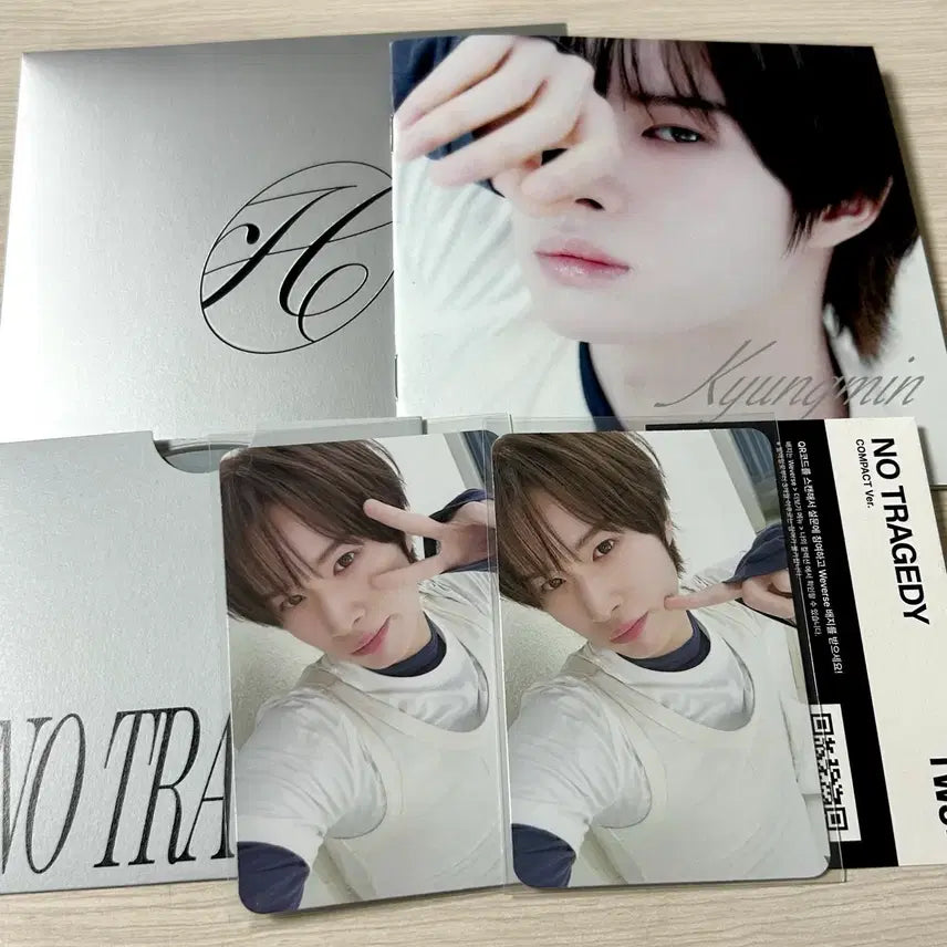 [BUNJANG] TWS Compact Hush Version Album Kyungmin Photocard Set / 투어스 컴팩트 hush 버전 앨범 경민 포카 세트 no tragedy