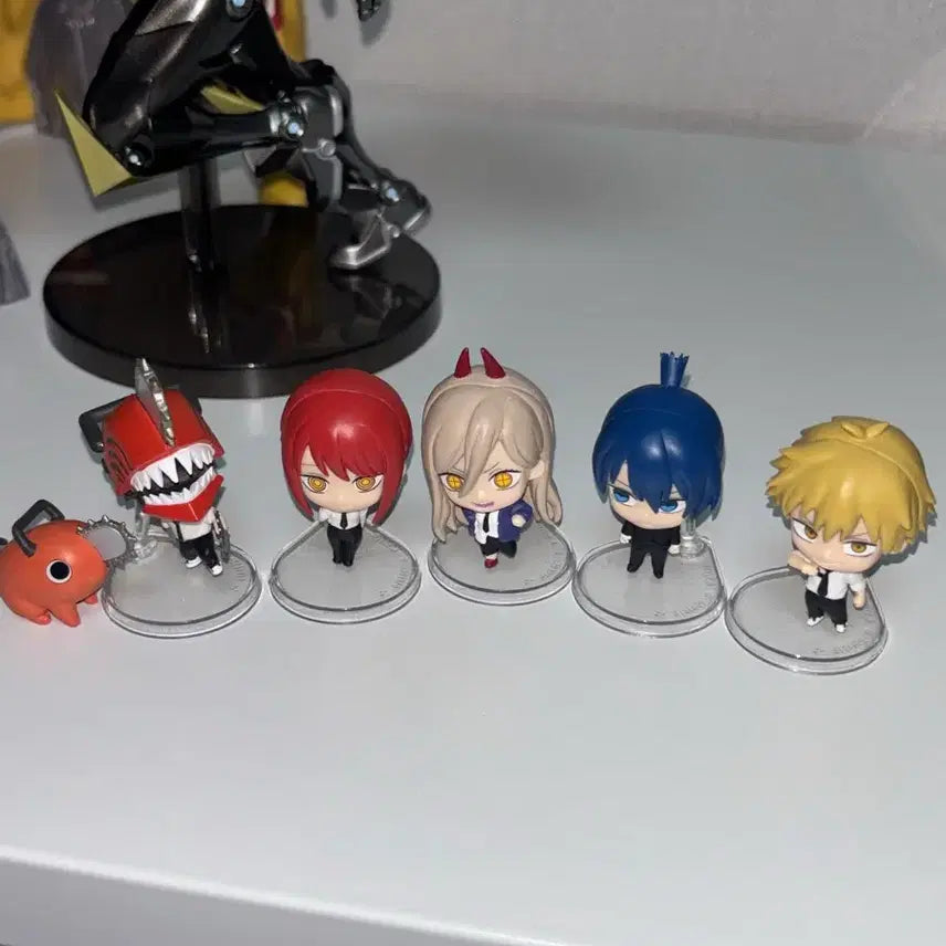 [BUNJANG] Chainsaw Man Capsule Toy Figures 6 Types Bundle Set / 체인소맨 캡슐 피규어 컬렉션 6종 일괄