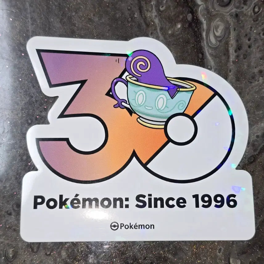 [BUNJANG] Pokemon 30th Anniversary Logo Sticker Collection / 포켓몬 팝업 30주년 로고 스티커 컬렉션 데인차
