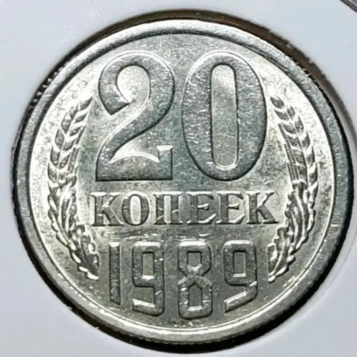 [BUNJANG] 1989 Soviet Union 20 Kopeks Coin (Unused) / 소련.러시아 미사용 1989년 20코펙.외국주화 주화 화폐 동전