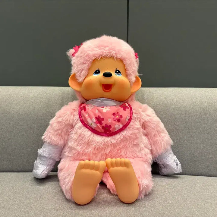 [BUNJANG] Sakura Monchhichi Large 2L Plush / (할인!! 사진참고) 초대형 사쿠라 몬치치 2L
