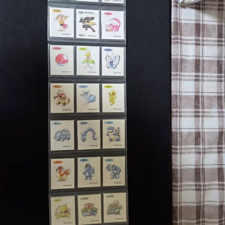 [BUNJANG] Pokemon Stickers Set (35 Types, Gen 1 Included) / 포켓몬 띠부씰 35종 1세대포함