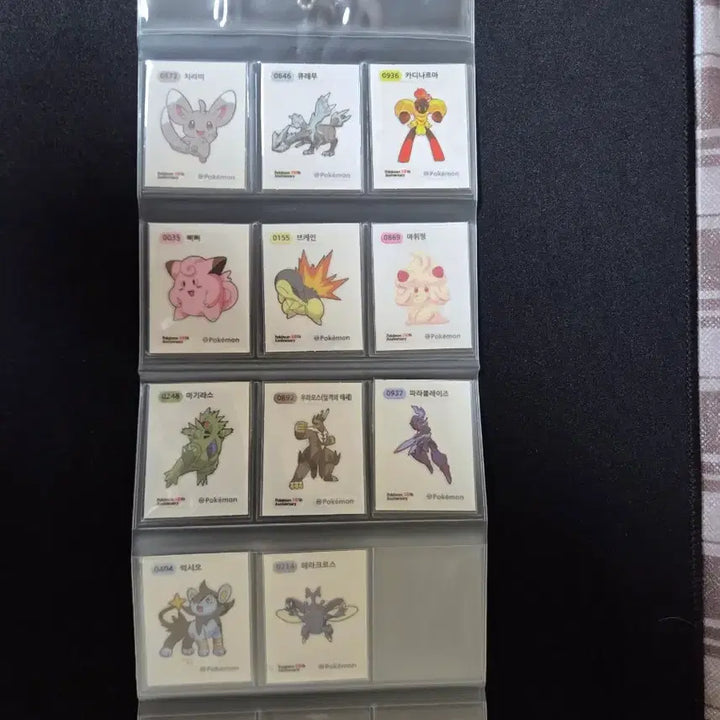[BUNJANG] Pokemon Stickers Set (35 Types, Gen 1 Included) / 포켓몬 띠부씰 35종 1세대포함