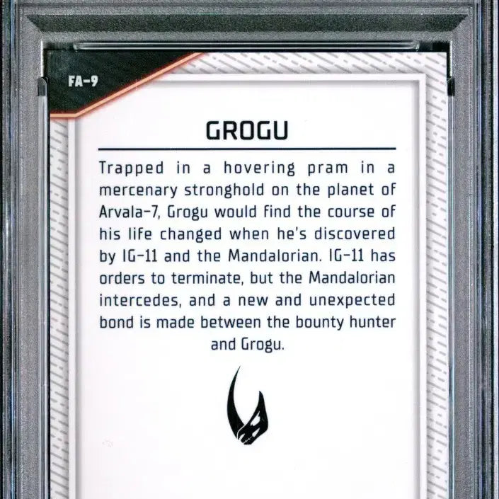 [BUNJANG] 2023 Topps Chrome Star Wars Grogu &amp; Mandalorian First Appearances Red Refractor 