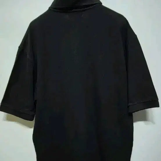 [BUNJANG] MU Black Short-Sleeve Polo Shirt XL / MU 검정색 반팔 카라티 XL