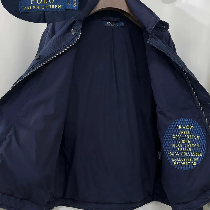 [BUNJANG] Polo Ralph Lauren Purple Navy Tanker N-1 Deck Jacket / 폴로 랄프로렌 퍼플 네이비 전차병 탱커 N-1 덱자켓