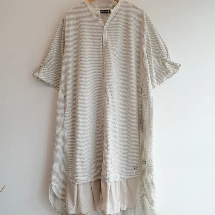 [SOLD OUT] drug store 시어서커 레이스 원피스