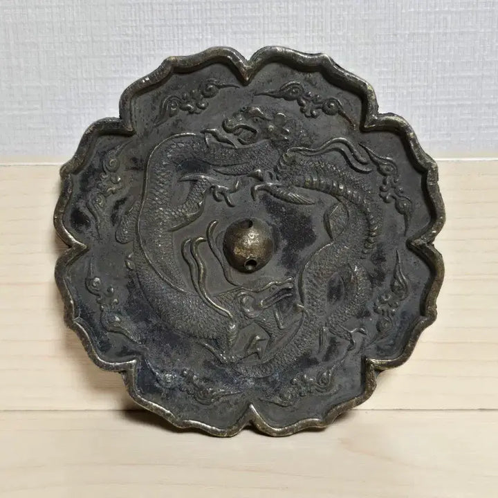 [BUNJANG] Ancient Bronze Dragon Mirror / 고미술 청동 용문양 동경