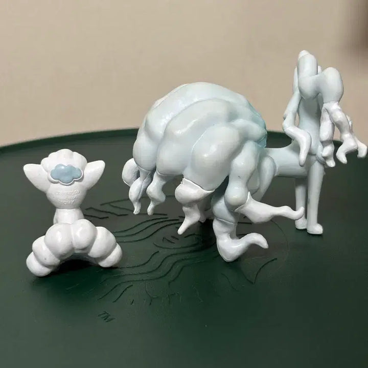 [BUNJANG] Pokemon MonColle Alola Ninetales &amp; Vulpix Classic Figure Set / 포켓몬 몬코레 몬콜레 알로라 식스테일 나인테일 고전 피규어 가챠 세트
