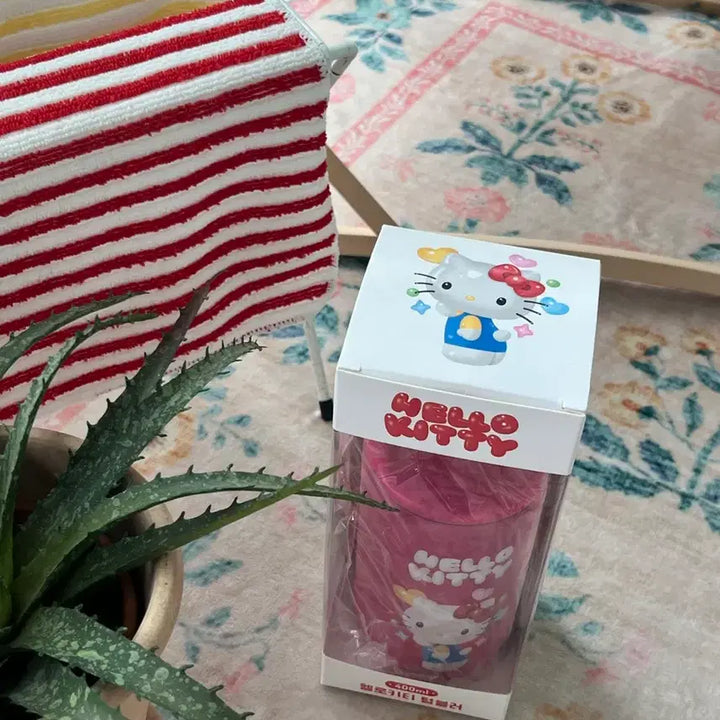 [BUNJANG] 7-Eleven Hello Kitty Tumbler 400ml Sealed New / 세븐일레븐 헬로키티 텀블러 400ml 미개봉 새상품
