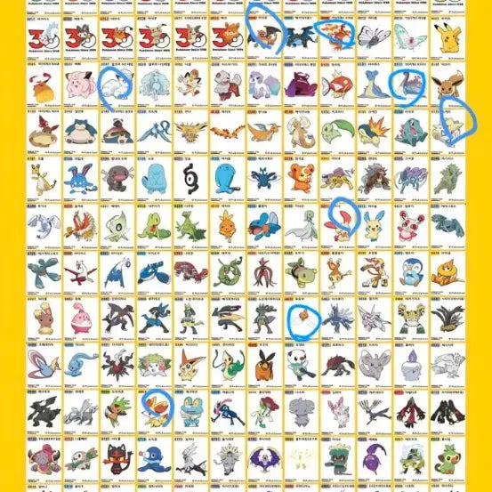 [BUNJANG] Pokemon Sticke Collection - Trading / 포켓몬 띠부씰 교환합니다