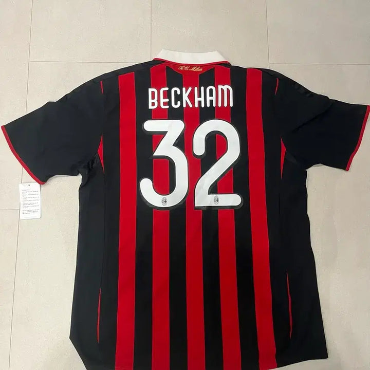 [BUNJANG] AC Milan David Beckham 2008/2009 Replica Football Jersey / 08/09시즌 베컴 AC밀란 축구 유니폼 레플리카