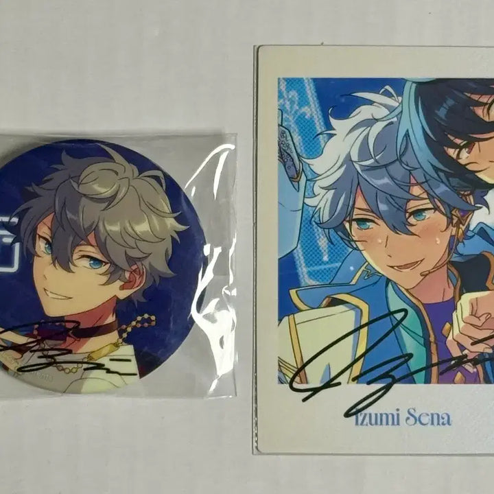 [BUNJANG] Ensemble Stars Sena Izumi 7th Anniversary Can Badge + 10th Anniversary Fasharts Bundle Set / 일괄) 앙스타 앙상블스타즈 세나 이즈미 7주년 캔뱃지 + 10주년 파샷츠