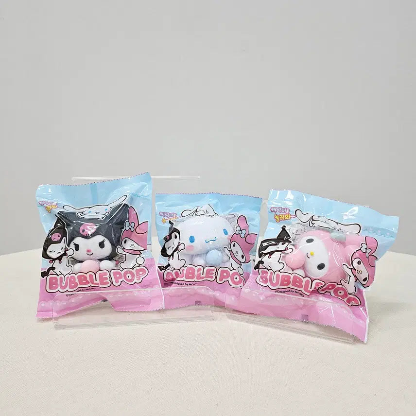 [BUNJANG] Sanrio Bubble Pop Balloon Squishy Toys (Cinnamoroll, Kuromi, My Melody) / 풍선 부는 산리오 버블팝 3종(시나모롤, 쿠로미, 마이멜로디)
