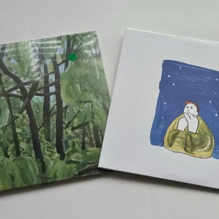 [BUNJANG] Jannabi "Sogokjip" I &amp; II Bundle (Green/White Vinyl) / 잔나비 LP 소곡집 I &amp; II 일괄 (그린/화이트)