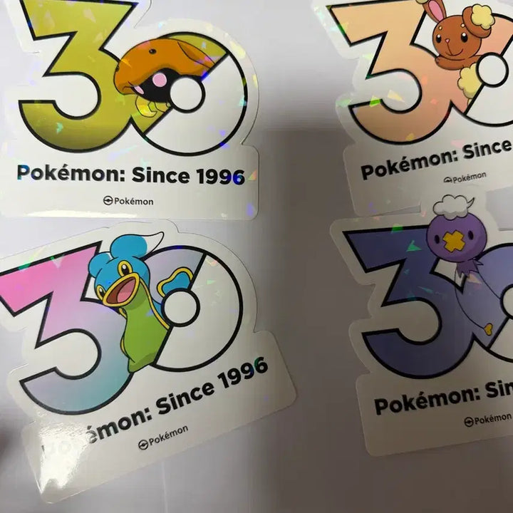 [BUNJANG] Pokemon 30th Anniversary Sticker Set / 포켓몬 30주년 스티커