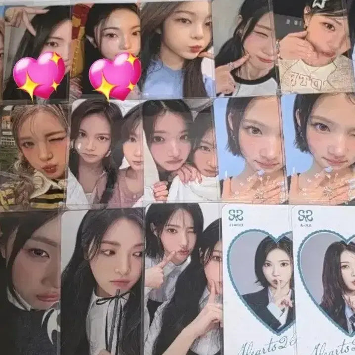 [BUNJANG] Hats To Hearts Photocard Bundle Set / 하츠투하츠 포카