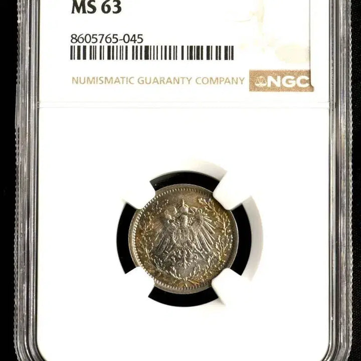 [BUNJANG] German Empire 1918A 1/2 Mark Silver Coin (NGC MS63) / 1918A 독일 제국 1/2 마르크 NGC MS63