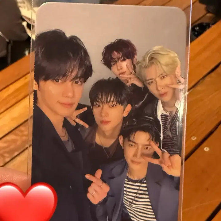 [BUNJANG] Double Show Case Group Photocard Gripsock / 앤더블 쇼케이스 포카 그립톡 역조공 양도 쇼케