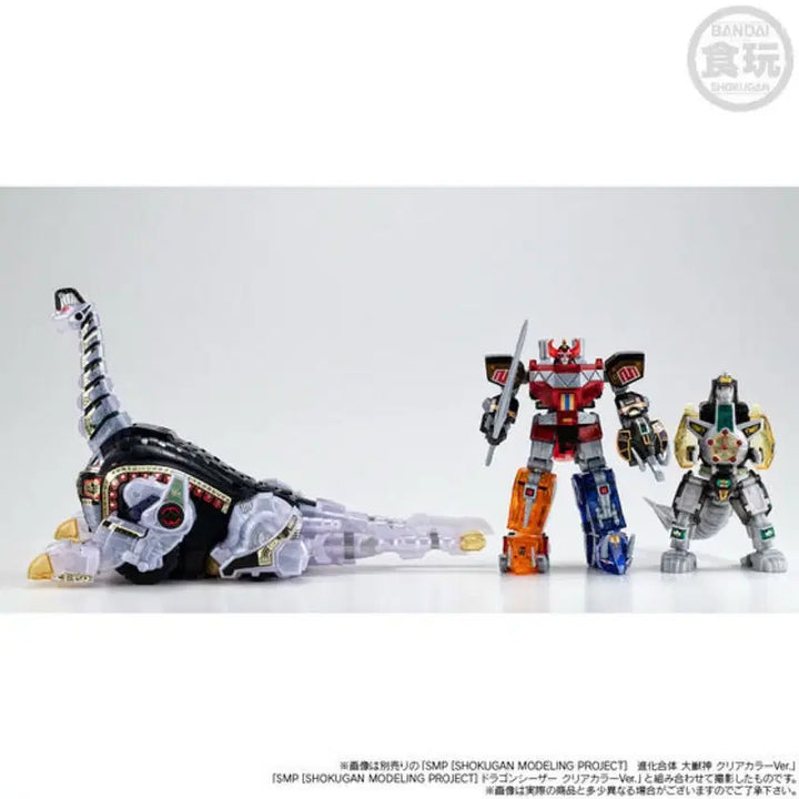 [BUNJANG] SMP Zyuranger Ultimate Daizyujin Clear Ver. Dragon Caesar, King Brachion / SMP 공룡전대 쥬레인저 구극대수신 클리어 대수신 드래곤시저 킹브라키온