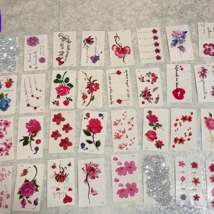 [BUNJANG] Assorted Tattoo Sticker Mix / 타투 스티커 믹스 장당 600원 (엄청많음)