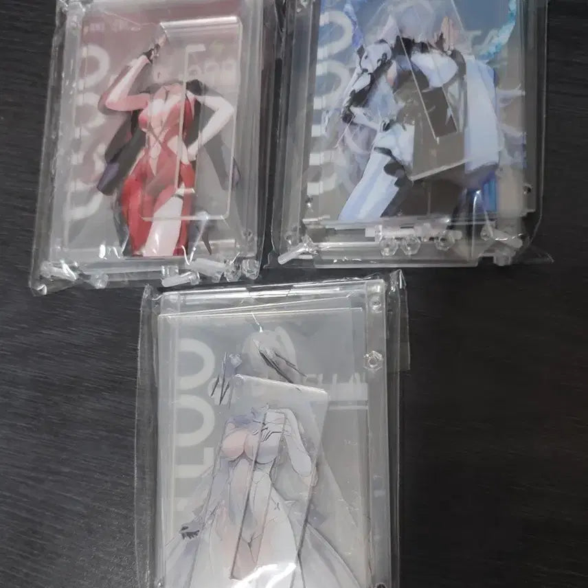 [BUNJANG] Nikke Cinderella Red Hood Nayuta Interchangeable Inner Sleeve Acrylic Stand / 니케 속지 교체식 아크릴 레드후드 신데렐라 나유타