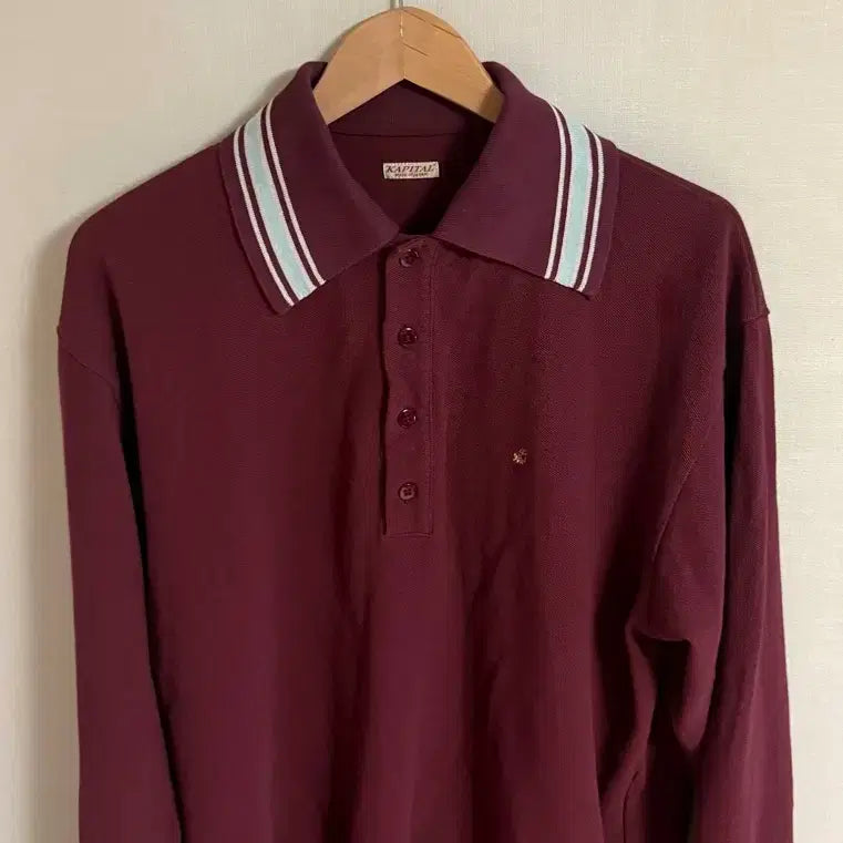 [BUNJANG] Capital Retro Polo Shirt Size 2 / 캐피탈 레트로 폴로 2사이즈