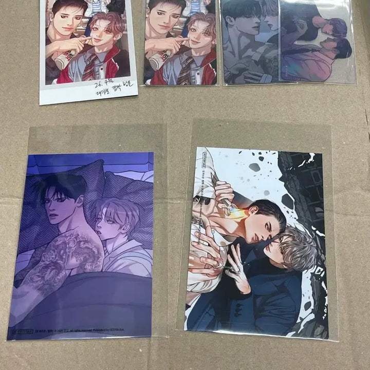 [BUNJANG] Sparkles Resin Pop-Up Special Edition (100k/50k) Skinship Photo Set / 스파클즈 레진팝업 조개소년 발화 10만특전 5만원 특전 스킨십 인화사진