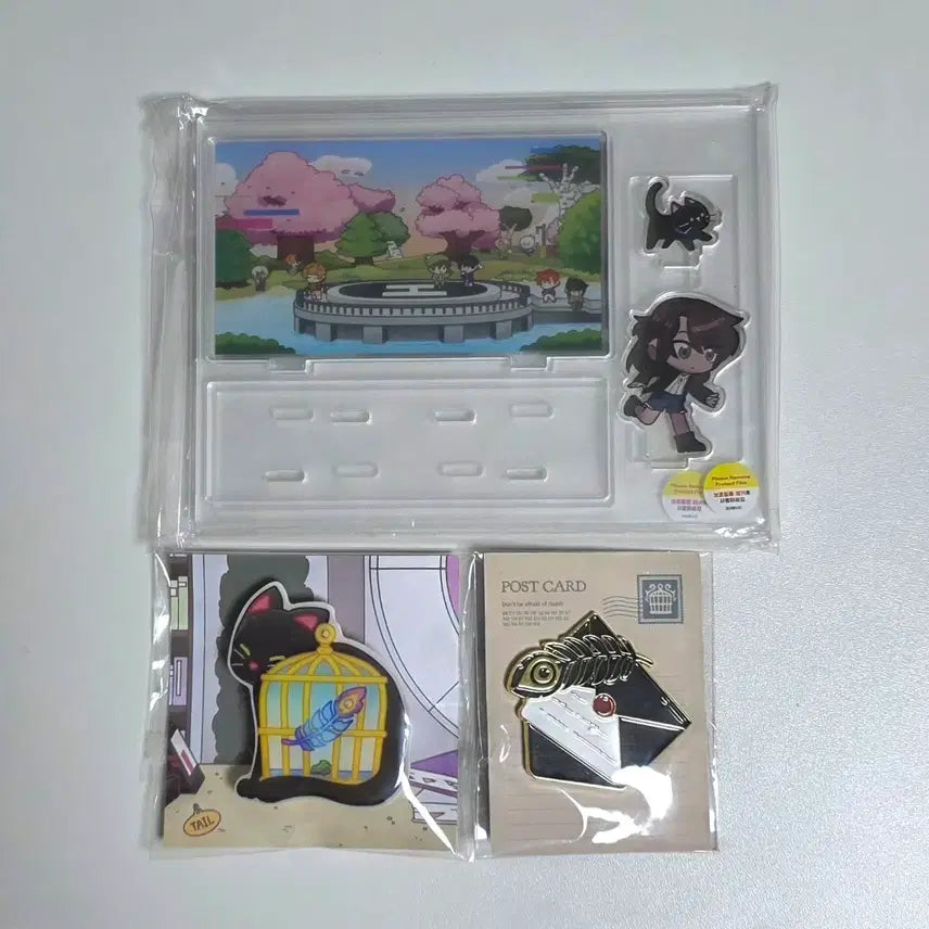[BUNJANG]  잠뜰 Pixelry Ddultip Labyrinth Lenticular Grip Tok Badge Diorama Acrylic Stand Goods / 잠뜰 픽셀리 뜰팁 미궁 렌티큘러 그립톡 뱃지 디오라마 아크릴 스탠드 굿즈