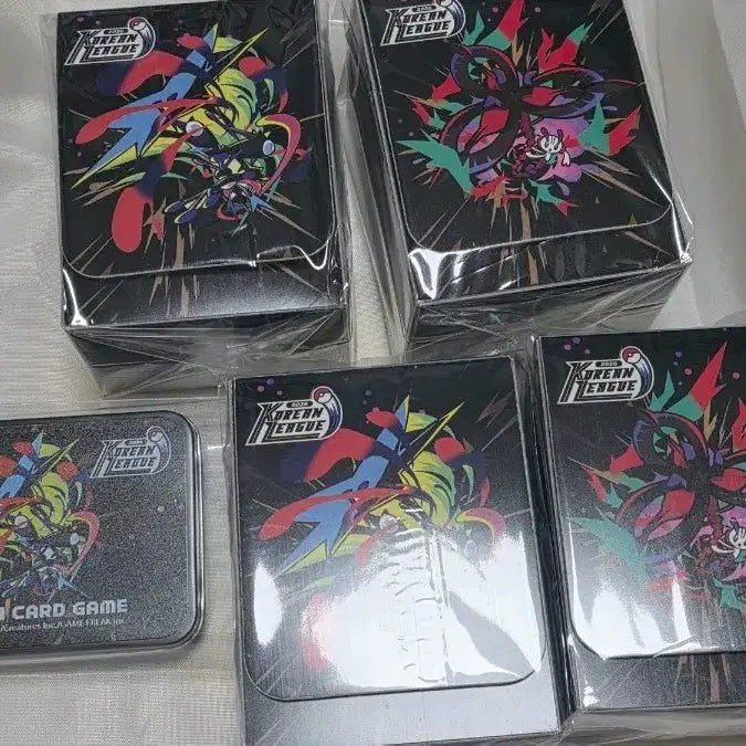 [BUNJANG] Pokémon Korea League Limited Edition Deck Case + Sticker / [한정판] 포켓몬 코리아 리그 덱 케이스 한정판 + 스티커