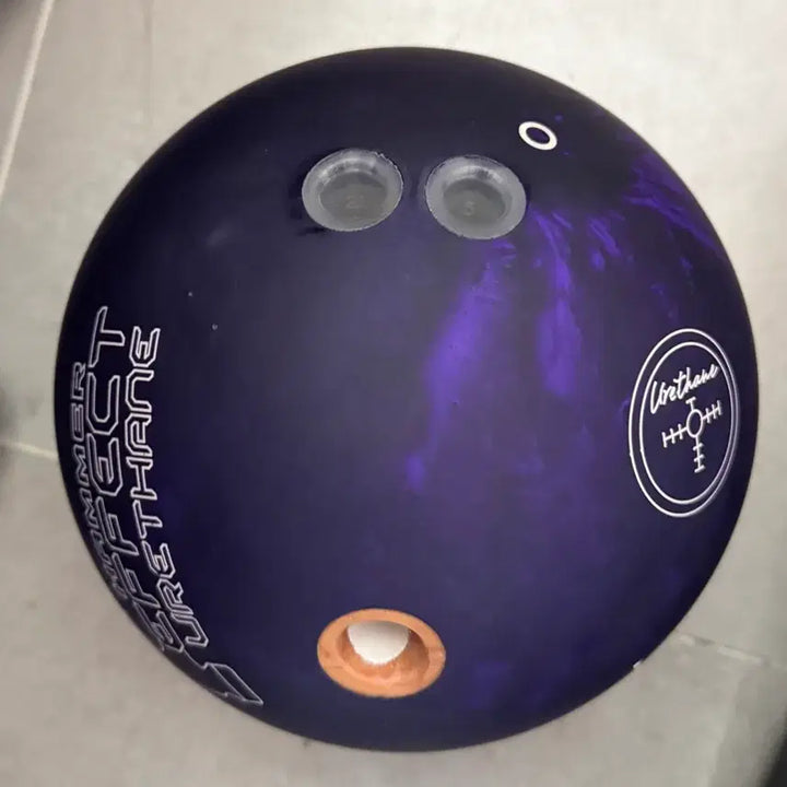 [BUNJANG] Hammer Effect Purple Pearl Urethane Bowling Ball 15lb / 중고 볼링공 햄머 이펙트 퍼플 펄 우레탄 15p