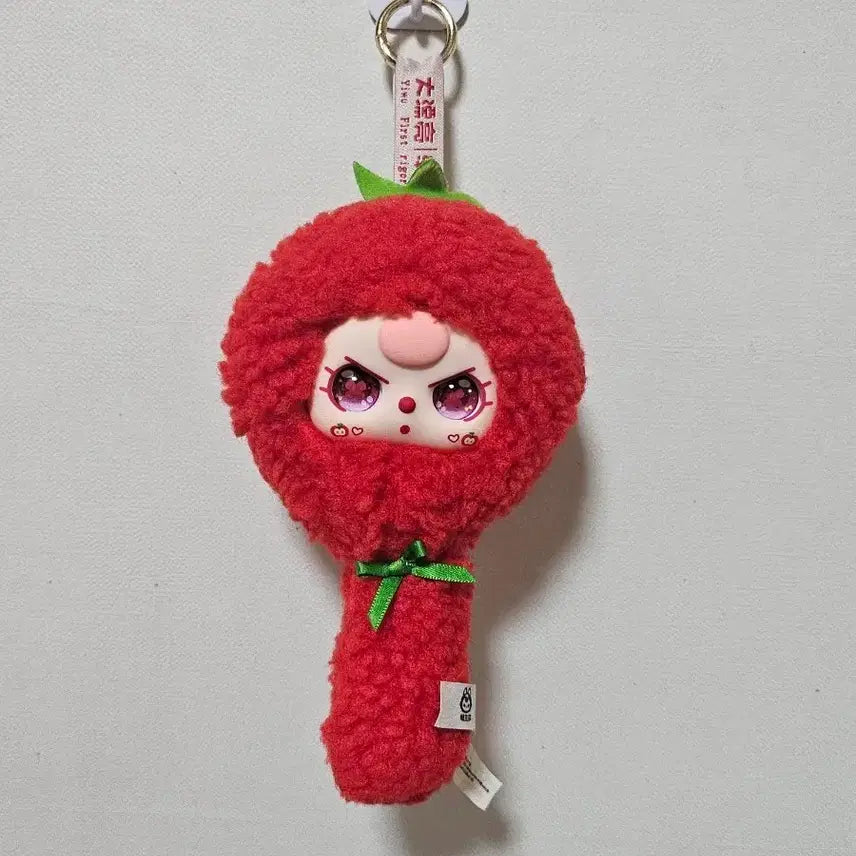 [BUNJANG] Baby Three Tomato Bit Plush Keychain / 미사용) 베이비쓰리 토마토빗