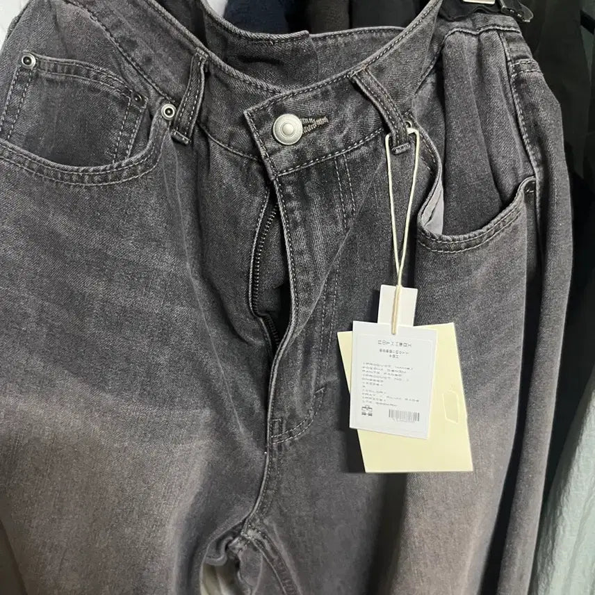 [BUNJANG] Politeru Goshima Denim Faded Grey/Plum Grey / [3] 새상품 폴리테루 고시마 데님 페이드 그레이 / 플럼 그레이