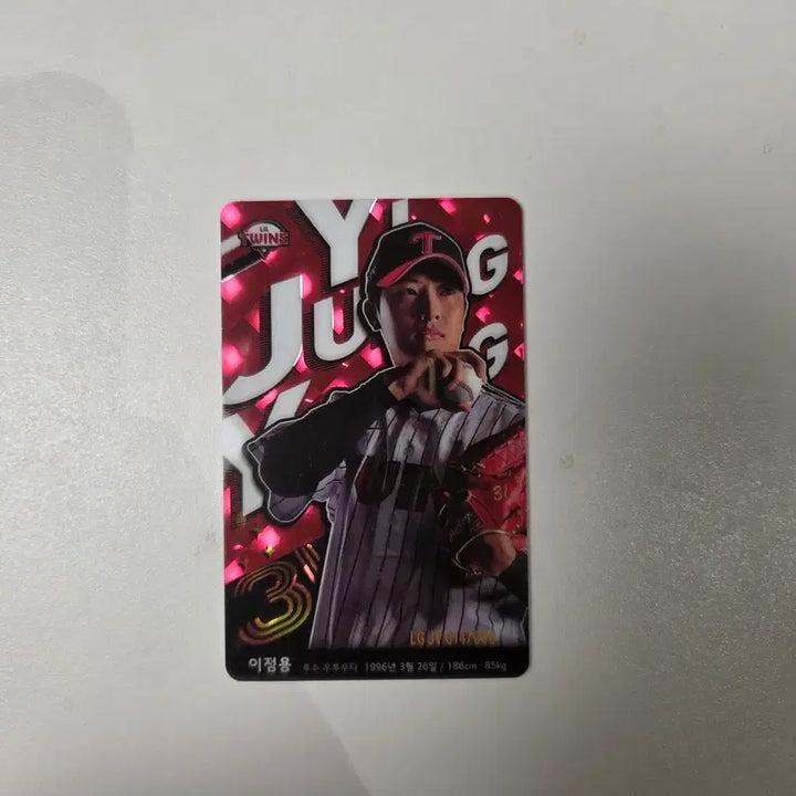 [BUNJANG] LG Twins Lee Jung-yong 2023 Special Photocard / LG 트윈스 이정용 선수 2023 스페셜 포토카드