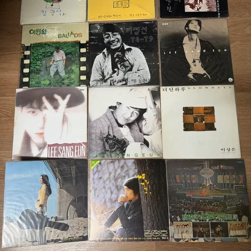 [BUNJANG] Various Artists LP Record Collection (Kim Min Ki, Kim Kwang Seok, Michael Jackson, and more) / lp 레코드판 김민기 김광석 한대수 장필순 이문세 한영애 마이클잭슨 등