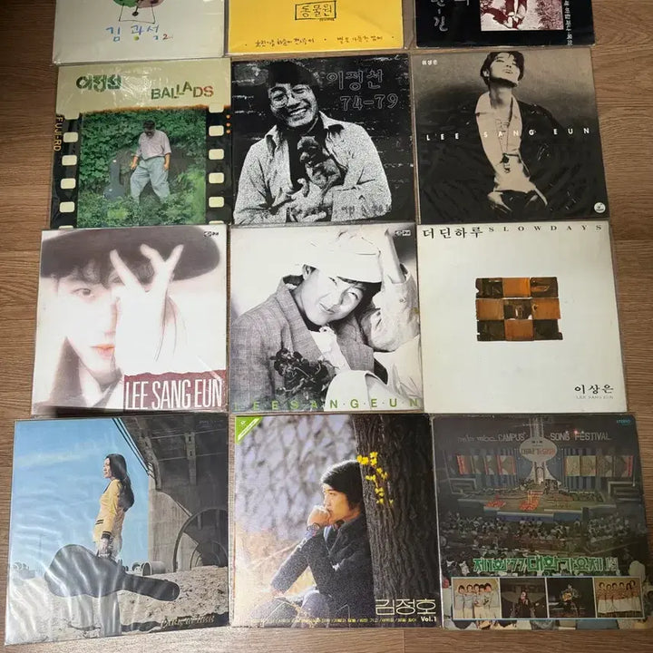 [BUNJANG] Various Artists LP Record Collection (Kim Min Ki, Kim Kwang Seok, Michael Jackson, and more) / lp 레코드판 김민기 김광석 한대수 장필순 이문세 한영애 마이클잭슨 등