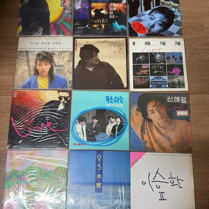 [BUNJANG] Various Artists LP Record Collection (Kim Min Ki, Kim Kwang Seok, Michael Jackson, and more) / lp 레코드판 김민기 김광석 한대수 장필순 이문세 한영애 마이클잭슨 등