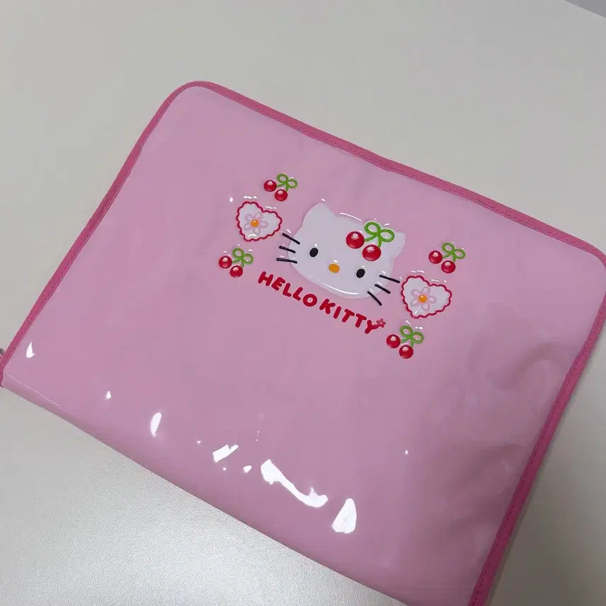 [BUNJANG] Vintage Hello Kitty Laptop Pouch / Storage Box / 고전 키티 노트북 파우치 고전키티 수납함