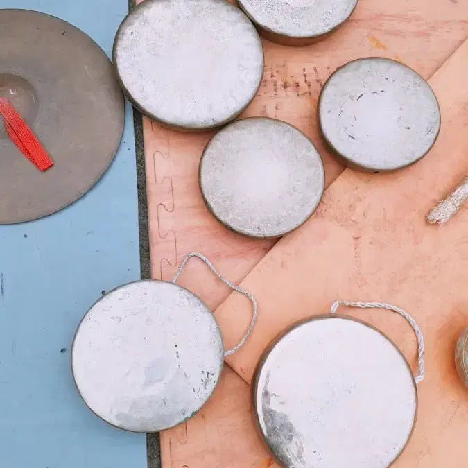 [BUNJANG] Brass Cymbals, Kkwaenggwari, Bell, Auction Bell / 방짜 심벌즈 꽹가리 방울종 경매종
